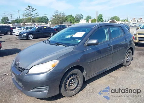 2012 Toyota Corolla Matrix из США, поврежденный, VIN 2T1KU4EE7CC800541